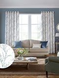 Laura Ashley Seaspray Blue Pussy Willow fabric - British product