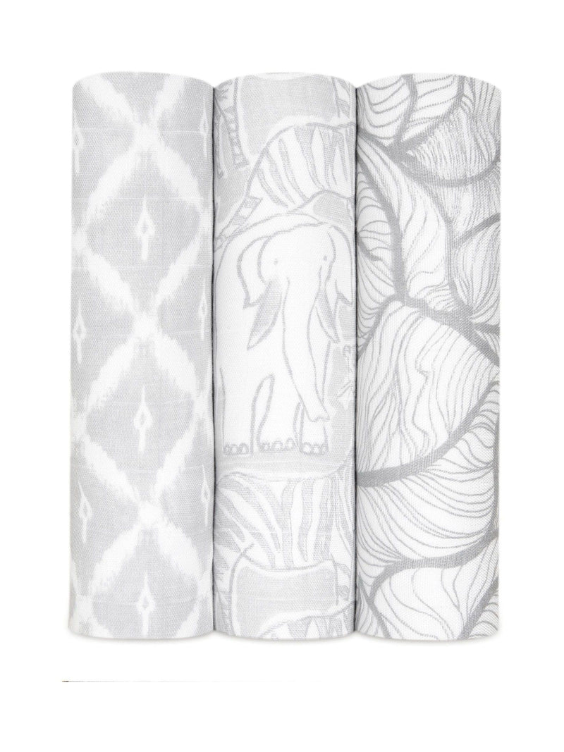 aden + anais grey muslin blankets 3 pack - British product