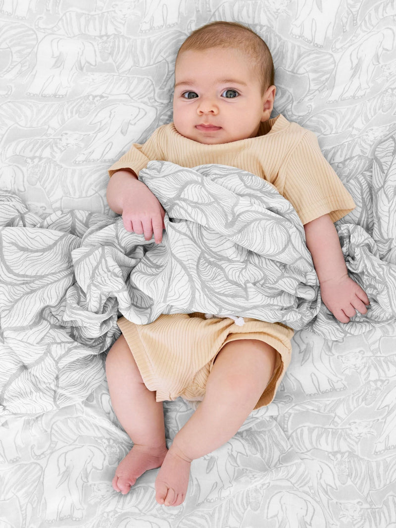 aden + anais grey muslin blankets 3 pack - British product