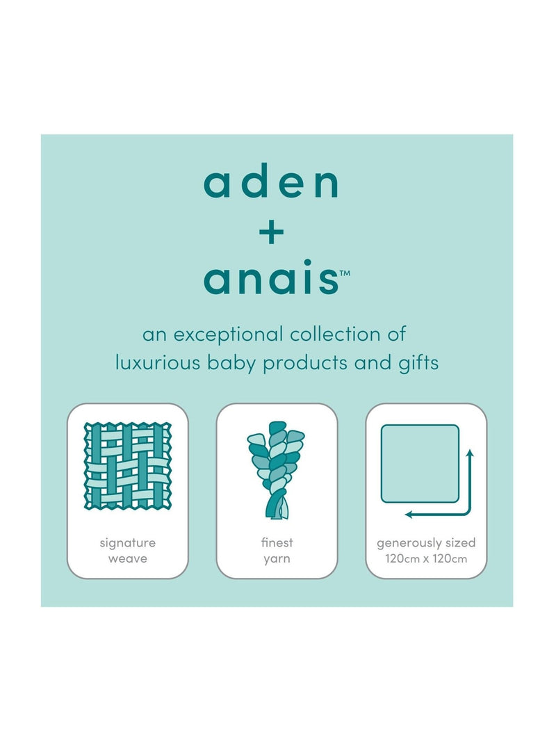 aden + anais grey muslin blankets 3 pack - British product