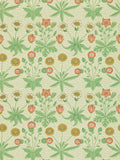 Morris & Co. green daisy wallpaper (British brand)
