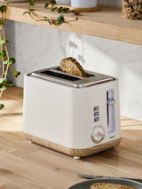 McGrocer White Bronx 2 Slice Toaster- Buy online at McGrocer
