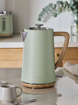 Bronx Sage Green Electric Kettle 1.7L
