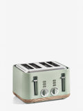 Sage Green Bronx 4 Slice Toaster