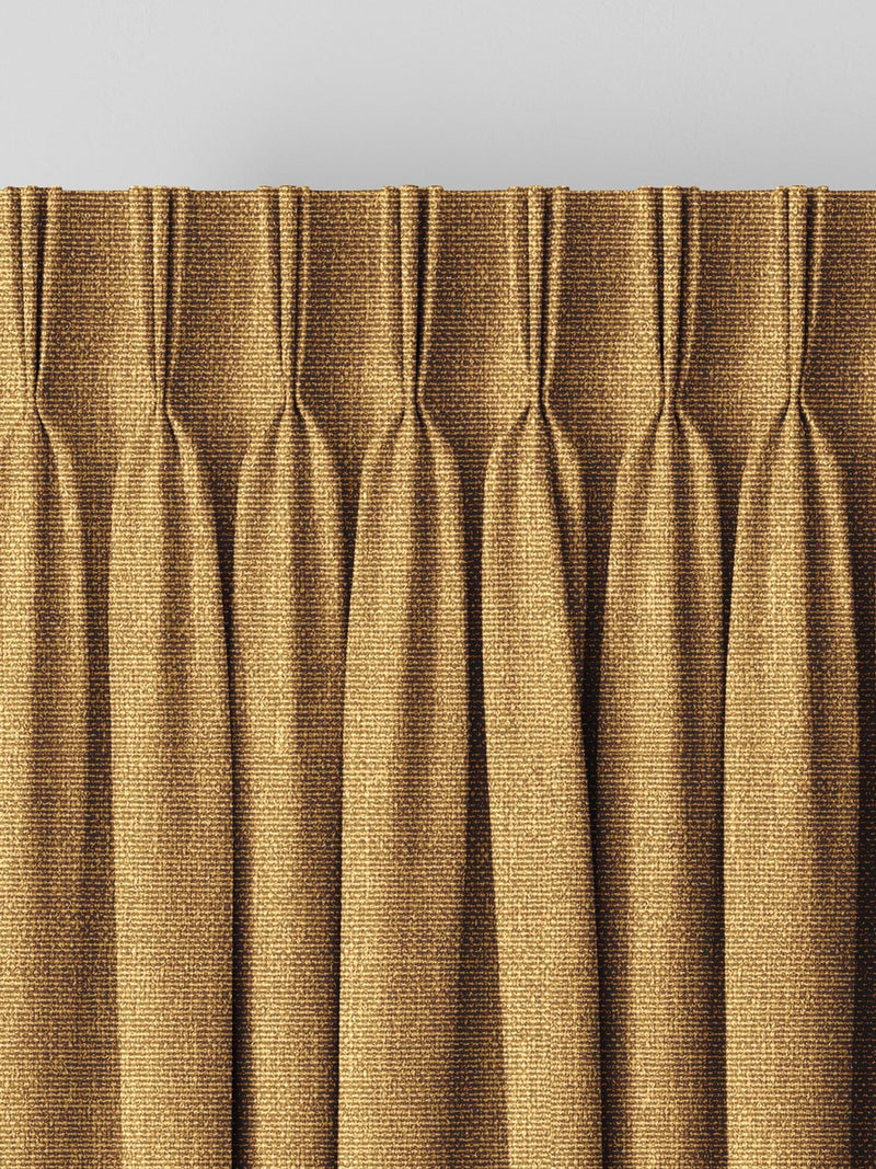 Harvi saffron yellow made to measure curtains (British brand)