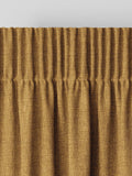 Harvi saffron yellow made to measure curtains (British brand)