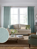 Laura Ashley sage green Whinfell fabric, imported from the UK