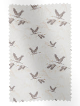 Next Laura Ashley Dark Grey Animalia Embroidered Fabric by the Metre- Buy online at McGrocer
