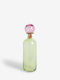Rockett St George green/pink apothecary bottle 43cm, imported from the UK