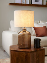 Next Brown Brompton Table Lamp- Buy online at McGrocer