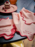 Rockett St George Pink Napkins set of 4, imported from the UK