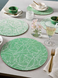 Nina Campbell Coral Pink Cork Backed Placemats Set of 4