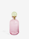 Rockett St George Pink/Green Apothecary Bottle, imported from the UK