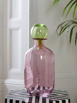 Next Rockett St George Pink/Green Apothecary Bottle Decorative Glass Vase- Buy online at McGrocer