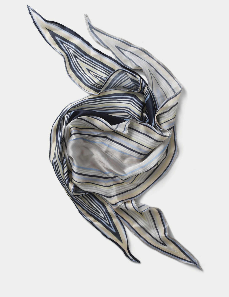 TP 2 Pack Stripe Scarves in polyester (British brand)