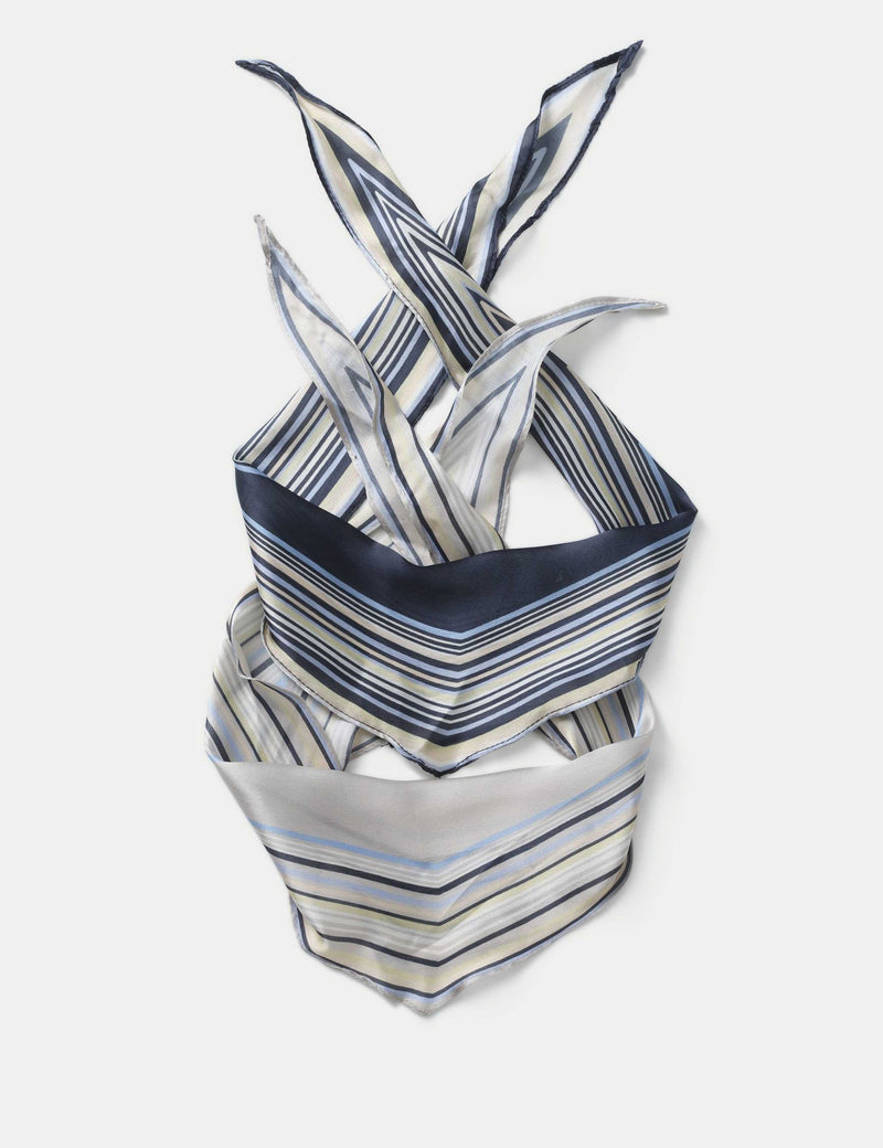 TP 2 Pack Stripe Scarves in polyester (British brand)
