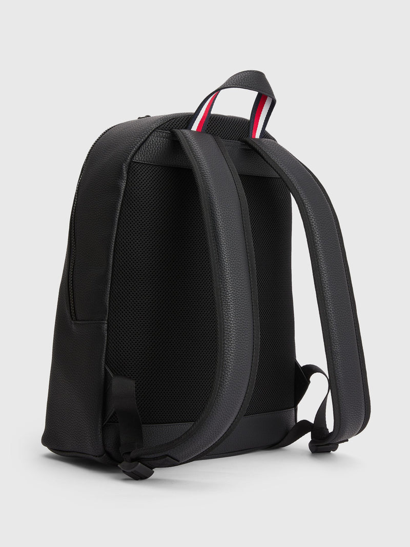 Tommy Hilfiger black essential backpack, imported from the UK