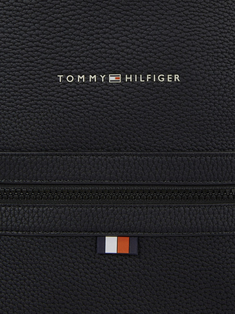 Tommy Hilfiger black essential backpack, imported from the UK