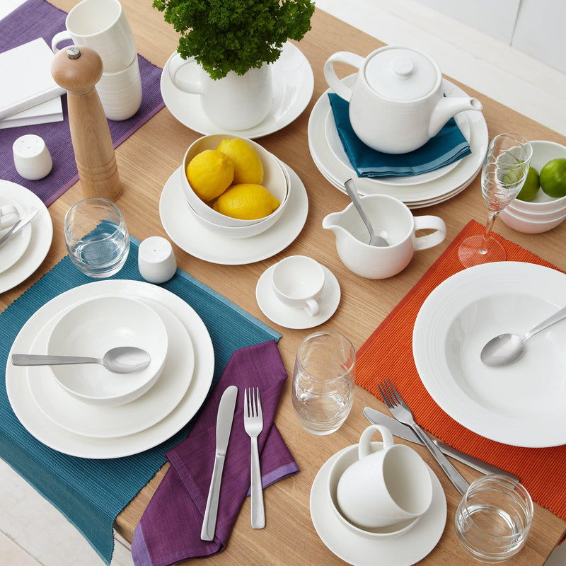 John Lewis Luna fine china salad plate 21.5cm - British product