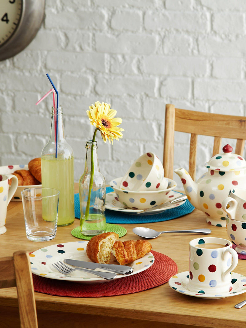 Emma Bridgewater polka dot cereal bowl 16.5cm (British brand)