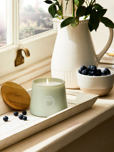Next Country Luxe Pure Harmony Orange and Geranium 1 Wick Scented Candle- Buy online at McGrocer