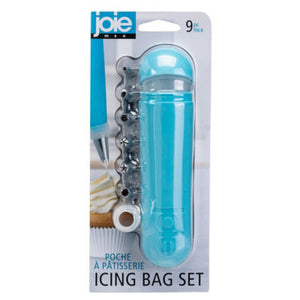 Joie 9 Icing Bags Colour May Vary Silicone Cake Decorating Tool 9 Pack