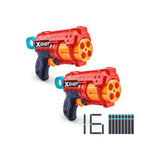 ASDA X Shot Excel Double Fury 4 Blaster Combo Pack - Foam Dart Toy- Buy online at McGrocer