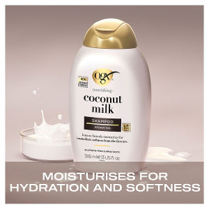 OGX coconut milk shampoo 385ml, imported from the UK