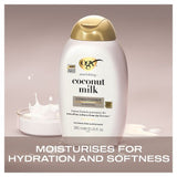 OGX coconut milk conditioner 385ml, imported from the UK