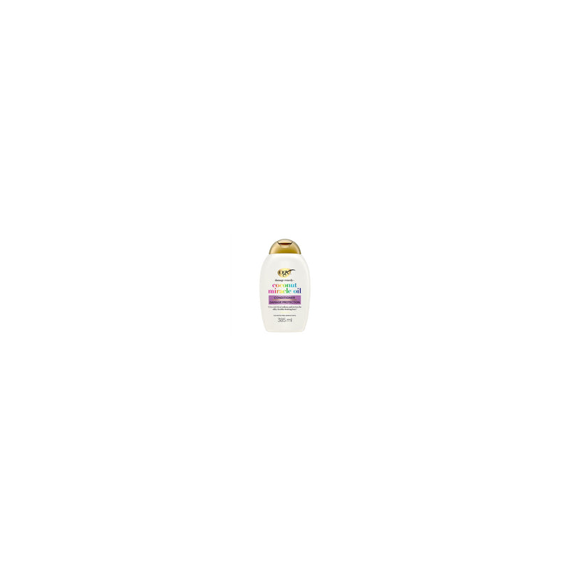 OGX Damage Remedy+ Coconut Miracle Oil Conditioner 385ml, imported from the UK