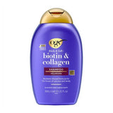 ASDA OGX Thick & Full+ Biotin & Collagen Volumising Shampoo 385ml- Buy online at McGrocer