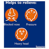 Sudafed Congestion Headache Relief Day Night Capsules Pack of 16 (British brand)