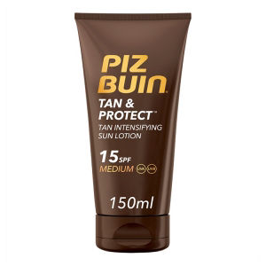 Piz Buin Tan & Protect solkrem for intensivert hudtone SPF 15 Medium 150ml