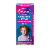 Calcough children's cough syrup blackcurrant flavour 125ml - British product