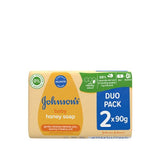 ASDA Johnson's Honey Baby Soap Bar Duo 90g x2- Buy online at McGrocer