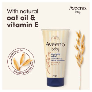 Aveeno Baby Soothing Relief Emollient Cream 150ml - British product