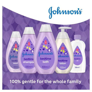 Johnson's Bedtime Wash Everyday Use Gentle Baby Wash 500ml, UK version