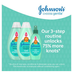 Johnson's No More Tangles kids conditioner spray 200ml, UK version