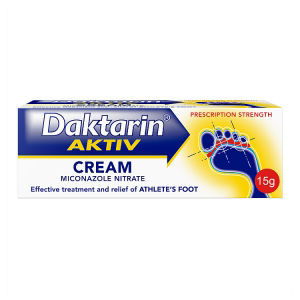 Daktarin Aktiv Cream Athlete's Foot treatment 15g - British product
