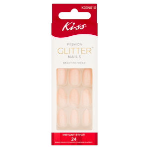 Kiss 24 Fashion Glitter Missing Out Nails (British brand)