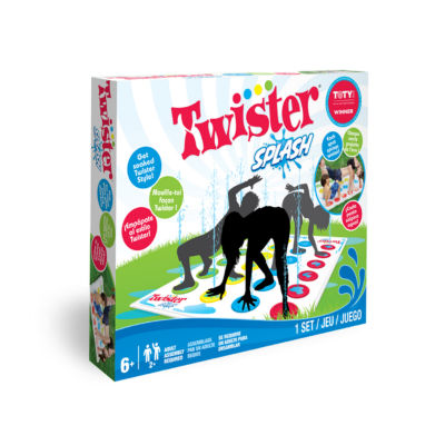 Hasbro Twister Splash outdoor water game, imported from the UK