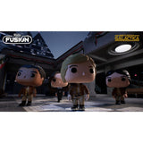 Funko Fusion PS5 collectible figures artwork, imported from the UK