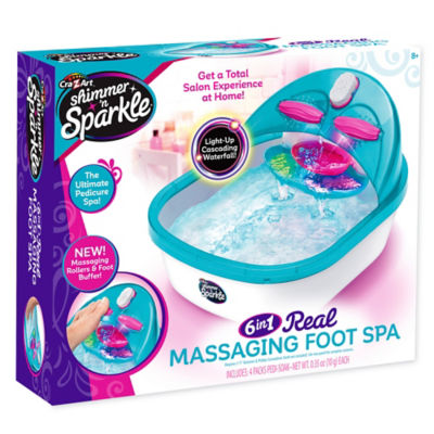 Shimmer N Sparkle 6 in 1 Real Massaging Foot Spa (British brand)