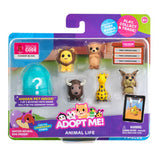 Adopt Me! Animal Life Multipack Plastic Pet Toys - British product