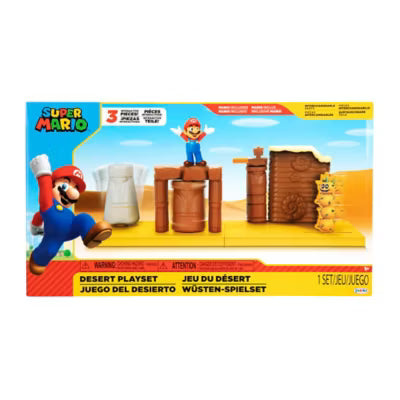 Nintendo Super Mario playset, imported from the UK