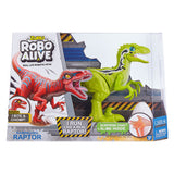ZURU Robo Alive Raptor dinosaur toy with lights - British product
