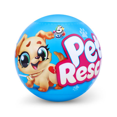 5 Surprise Pet Rescue collectible puppy - British product