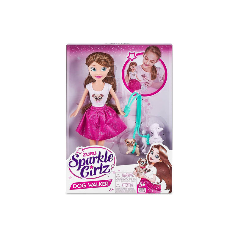 ZURU Sparkle Girlz Dog Walker playset (British brand)