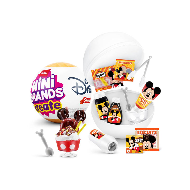 ZURU Mini Brands Disney Snacks Series 1 capsule, imported from the UK