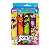 Jumbo Scented Markers 6 colours - British product